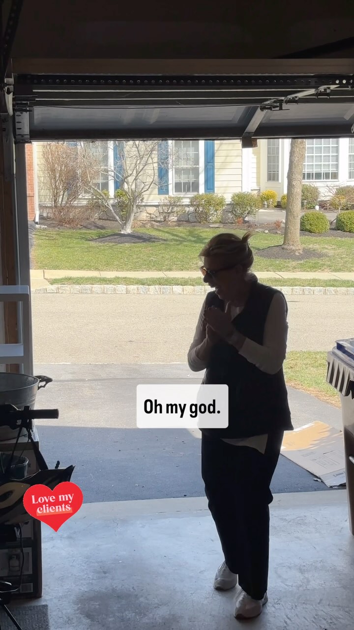 This is why I love what I do! #garageorganization #organizedlife #organizedhome #mainline #mainlinemoms #mainlinepa #fathersdaygift #mothersdaygift #garageorganization