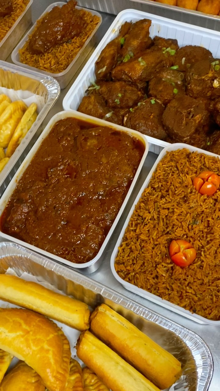 A feast fit for any occasion! ✨ From golden puff puff to yummy meat pies and fish rolls, rich assorted meat stew, smoky Jollof rice, and perfectly stewed turkey, hake fish, and chicken—every bite is pure joy! Who’s ready to dig in? 🍛🔥
Place your orders now with Normie’s Kitchen and let us bring the flavors to you! 😋✨ Don’t forget to follow @nomieskitchen for more delicious updates! ♥️ #FoodieDelight #NaijaFlavors #FeastMode”