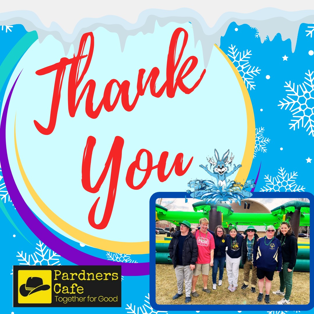 Jackalope Jump 2025 was a wonderful and fun success! Wahoo!
Thank you to everyone who supported our amazing Pardners!
We raised more than we were hoping for and had a blast spending time with our community!
Freezin' For A Reason is another great opportunity to support, encourage, and be a part of a valuable and necessary community. We are thankful for the outpouring of love, kindness, excitement for our athletes and dedication from our community - our Pardners feel loved!
#specialmoments #specialolympics #specialolympics2025 #jackalopejump #freezinforareason #pardnerscafe #codywy #wyomingstrong #loveourcommunity #specialathletes #adultswithdisabilities #strongertogether #bettertogether #togetherforgood