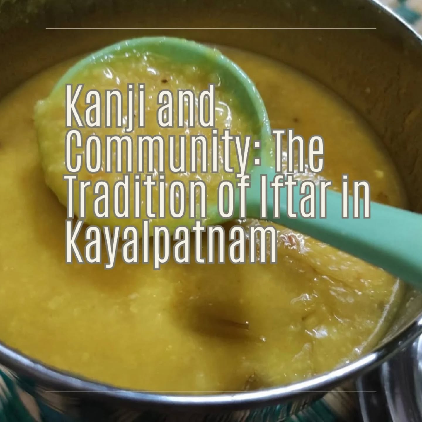 Sumaiya Mustafa shares an insight into Iftar in Kayalpatnam, where kanji—a staple for Tamils breaking their fast—is elevated into a rich, meat-forward dish. Unlike the simpler versions across Tamil Nadu, this kanji is slow-cooked with rice, meat, and lentils, enriched with coconut milk and a tempering of whole spices, ginger-garlic paste, curd, and pandan leaves in ghee and coconut oil, making it deeply flavorful. Prepared in large batches at over 100 masjids, it ensures that everyone—fasting or not—has a nourishing meal.
Swipe left for more, and for the full story, visit conversationsonfood.com. Link in bio.