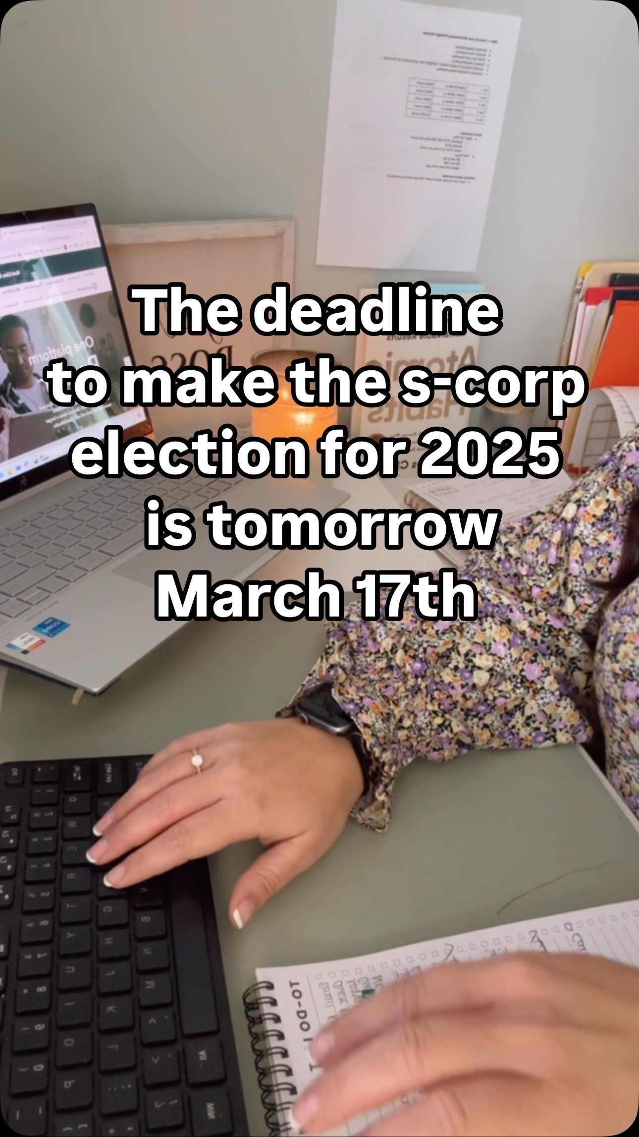 🚨 LAST CHANCE! The deadline to make the S-Corp election for 2025 is TOMORROW, March 17th! ⏳
Making the switch to an S-Corp can save you thousands in taxes. Here’s how:
💰 Self-Employment Tax Savings 💰
Instead of paying 15.3% self-employment tax on ALL your profit, you split your income into:
✔️ A reasonable salary (subject to payroll taxes)
✔️ Distributions (NOT subject to self-employment tax)
For example: Your business earns $100K in profit and you pay yourself a $60K salary, only that portion is taxed for Social Security & Medicare. The remaining $40K? No self-employment tax! 🎉 That could mean thousands in savings compared to an LLC or sole proprietorship.
🚨 BUT… You must follow IRS rules:
⚠️ Pay yourself a reasonable salary (no skimping to avoid taxes!)
⚠️ Stay compliant with payroll & tax filings
⚠️ Some states have extra S-Corp fees—know your state!
👉 If you’ve been wondering whether an S-Corp is right for you, now’s the time to decide! Election deadline: March 17th!
#SCorpElection #TaxSavings #SmallBusinessOwner #Bookkeeping #BusinessTaxes
