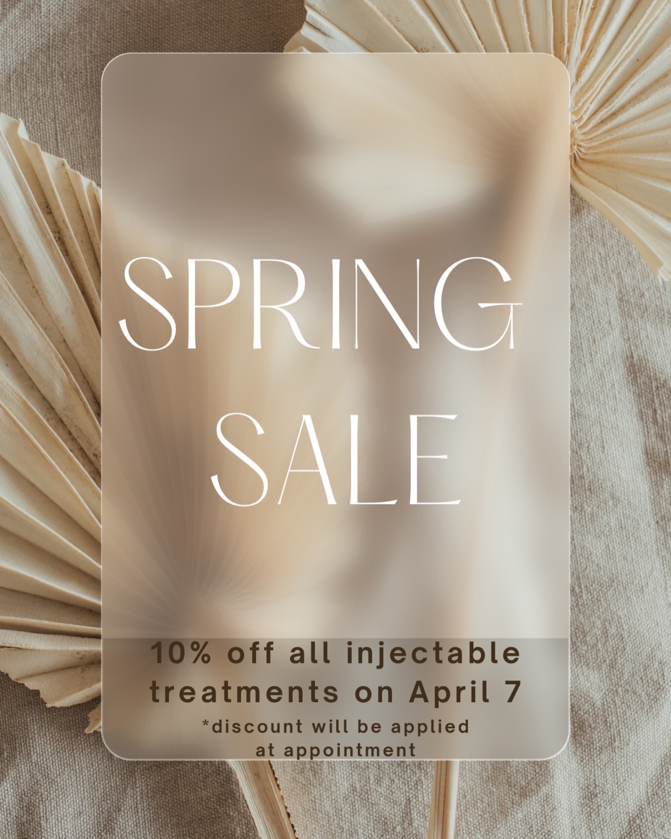 Don’t miss out on our Spring Sale for all injectables with Nurse Karolina on April 7.
Limited spots available ✨✨
Click the link in the bio to book your spot!
#injectables #vaughanlips #vaughandysport #dysport #lipinjections #filler #nurseinjectors #cheekfiller #jawlinecontouring #facialbalancing #beauty