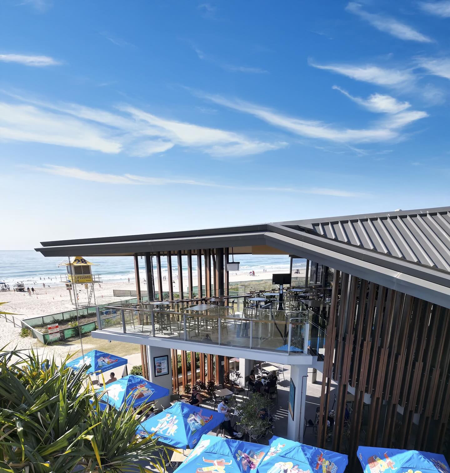 Kurrawa Surf Club’s Balcony addition.
Designed to integrate into the architectural icon originally conceived by @arkhefield - as if it was always there.
Project Team:
Builder: @groisco_projects
Building Design: @byofloorplan
Certification: Coastline Certification Group
Concept Sketches: @commercialkitchencomp
Energy Efficiency: APD Consulting Engineering
Electrical: APD Consulting Engineering
Fire: Soreta Fire Engineering
Food & beverage: @commercialkitchencomp
Hydraulic: H Design
Interior Design: @byofloorplan & @commercialkitchencomp
Legal: @hickeylawyersgc
Project Management: @cohagroup
Photo Source: @kurrawasurf
Quantity Surveyor: @riderlevettbucknall
Structural engineer: Motus Consulting
Surveyor: @bennettandbennett
Town planner: @planitconsultingptyltd
Waste Management: @planitconsultingptyltd
Video: https://www.instagram.com/p/C-R-A65p28a/
Visualizations for DA: @commercialkitchencomp