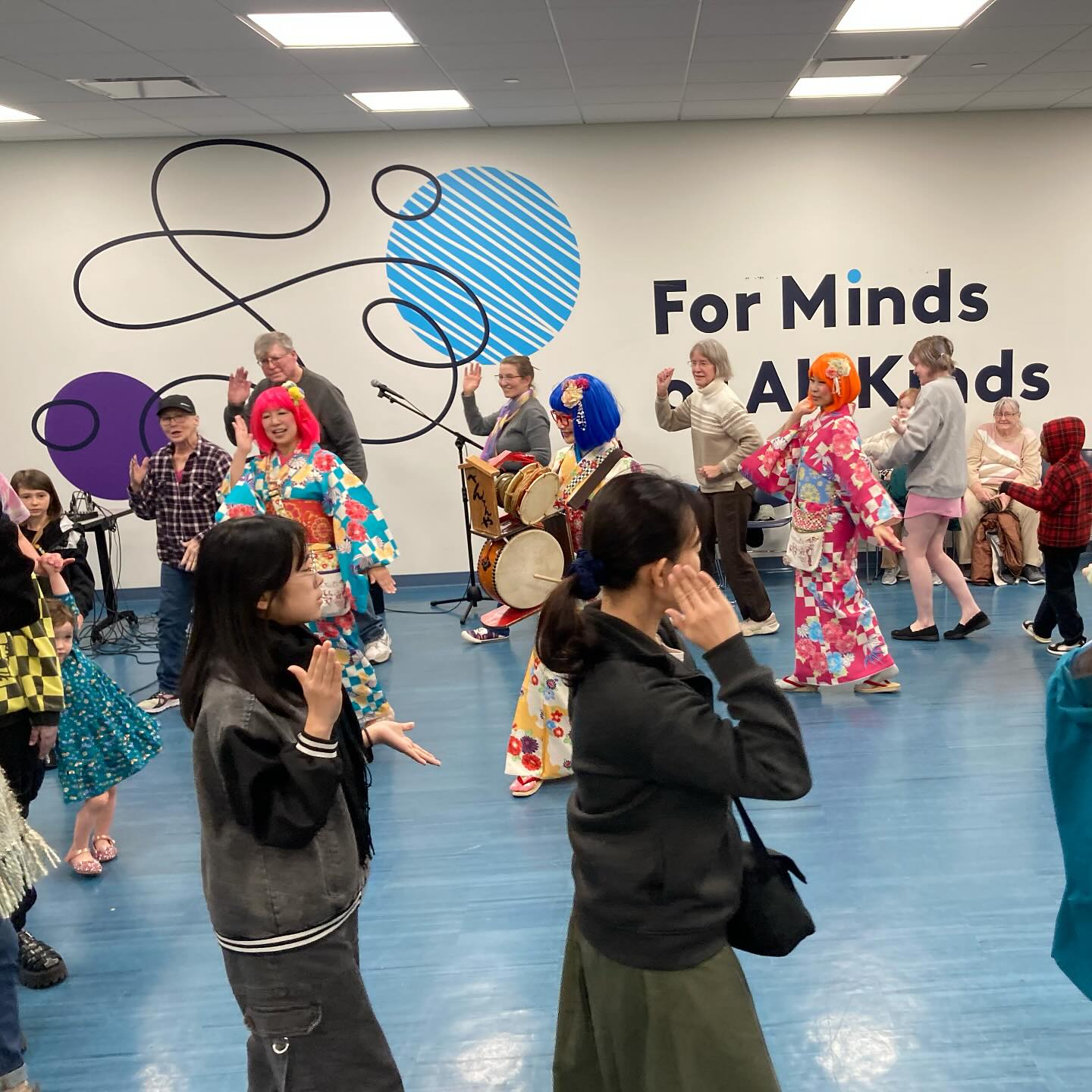 Dance together with Benten-chan Ondo @ Deer Park Library in Cincinnati, OH