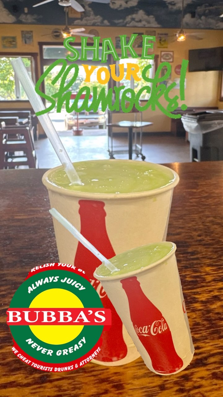 Happy St. Patrick’s Day! Both locations open today! We have a special St. Patrick’s Day Shake! ☘️ #cheeseburger #kauai #poipu #kapaa #lunch #fries #kauaieats #stpatricksday