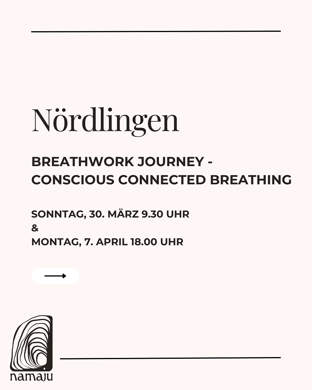 Conscious Connected Breath ist eine dynamische Atemtechnik die hilft, unterdrückte Emotionen und physische Blockaden zu lösen, indem eine tiefe Verbindung zwischen dem Bewusstsein und dem Körper herstellt.
Sei dabei am
Sonntag, 30. März 9.30 Uhr
& Montag, 7. April 18.00 Uhr
Kommentiere BREATHWORK & ich schicke dir den Link.
#Breathworkjourney #consciousconnectedbreathwork #healingjourney #holistichealth #nördlingen