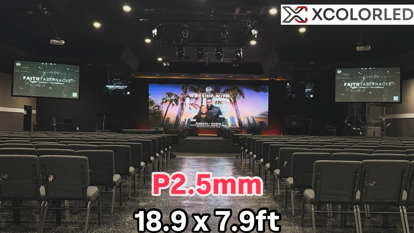 We offer a wide range of creative and affordable LED solutions for all Houses of Worship.
Check out our P2.5mm 18.9 x 7.9ft LED video wall.
3-year warranty
US-based company
Free shipping
Thank you for trusting us! @myfaithtab
Contact us now: 📞 1-425-550-6976 📧 info@xcolorledusa.com
#ledvideowall #houseofworship #churchsocialmedia #ledscreen
