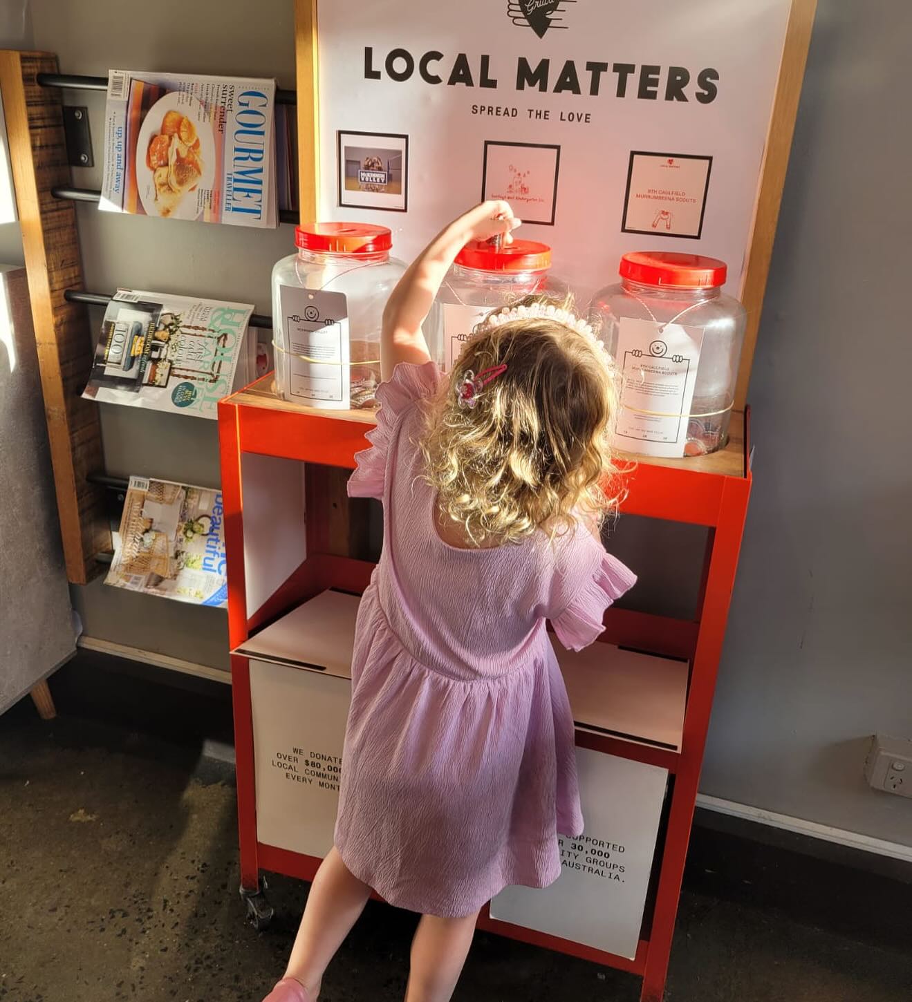Still time to head down to @grilldburgers Carnegie. March is our local matters month. Help us win the donation prize #yummy #nocookingtonight #localmatters