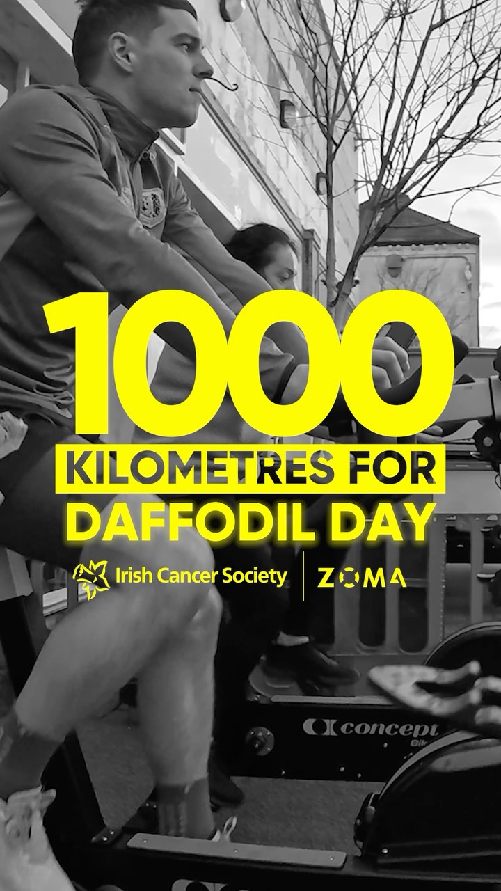 📣 Calling all fitness enthusiasts/businesses - the ZOMA Daffodail Day fundraiser is back! 🌼
We’re looking for people to take part in our rooftop fitness challenge next Friday 28th March, 8am-9:20pm at 82 Park St in 20 minute slots. We’ll be using bike/ski/row machines to rack up 1000 kilometres hopefully, all for the Irish Cancer Society 🎗️
Register to take part using the link below or let us know a time slot that works for you.
www.zoma.ie/daffodil-day