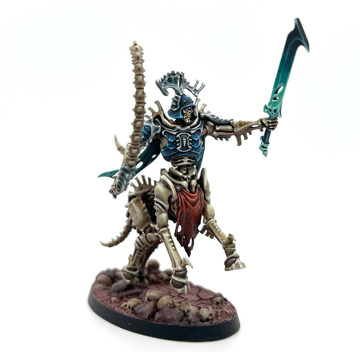 A while ago I did this little project. It had come at just the right time as I had wanted to paint another Warcry warband!
.
.
.
.
.
.
.
.
#teraticcohort #warcrywarband #undeadwarrior #ossiarchbonereapers #ageofsigmar #warhammerfantasy #warhammerageofsigmar #paintingwarhammer #warhammercommunity #gamesworkshop #gw #warhammer #citadel #citadelminiatures