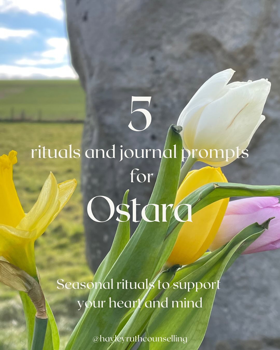 ✨ Ritual and journaling guide for Ostara & the Spring Equinox ✨🌷
The festival of Ostara marks the Spring Equinox - the astronomical beginning of Spring, where the light and darkness are of equal length before the days begin to get longer and lighter. 🌞
As the earth awakens from Winter’s long dark slumber, Ostara brings the invitation of new beginnings, growth and the return of warmth and life.
Ostara is symbolic of fertility, renewal and rebirth. As flowers and leaves begin to bud and animals begin to emerge from their hibernation, we are also invited to step forward into this new season of growth. 🌱
Here are some rituals and journaling prompts to
embrace the energy of Ostara...
Let me know in the comments below which practice you’ll be focusing on as we celebrate the arrival of Spring? 🌼
#ostara #ostarablessings #wheeloftheyear #springequinox #vernalequinox #seasonalliving #seasonalrituals #ritualmagic #spring