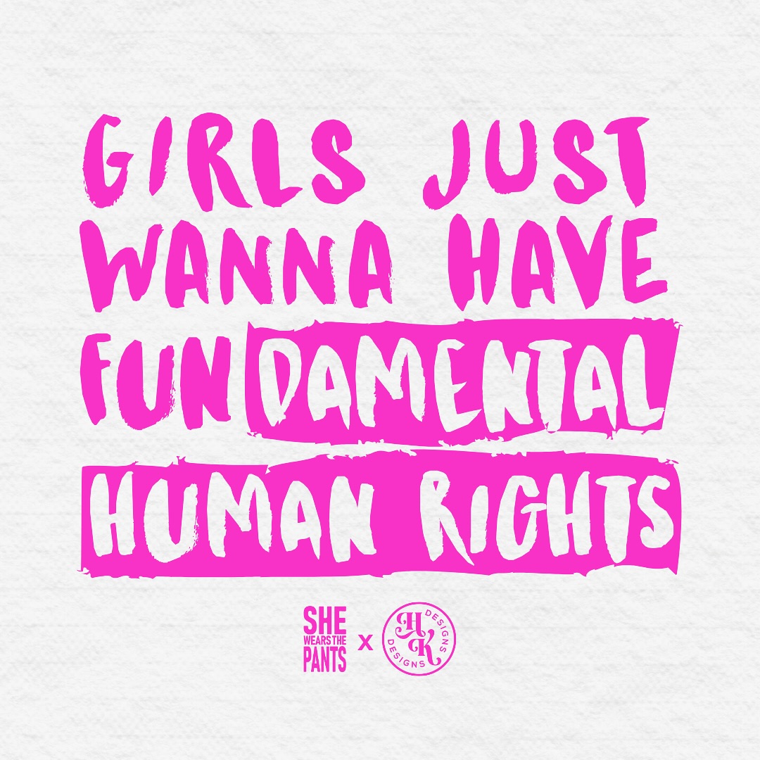 In continuation of our Women’s History Month collaboration with @hannah_k_designs we wanted to share some resources and accounts fighting for and uplifting messages of equality that you can support, follow, or connect with if you are in need of assistance. As a feminist collective, we believe in the resilience of community and the power of collaboration, in the face of ignorance and hatred.
Girls just want to have FUNDAMENTAL HUMAN RIGHTS! Stay tuned for more content to come!
HISTORY/NEWS:
@lesbianherstoryarchives @outmagazine @lgbt @becauseofthem @gaytimes @feminist @pinktrianglelegacies @queerhistoryarchive @feminist.herstory @femalequotient
RESOURCES:
@sylviariveralawproject @nationalnow @women_deliver @trevorproject @aclu_nationwide mpjinstitute