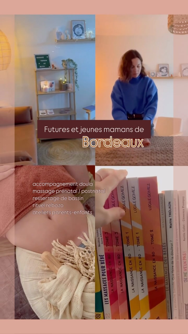 Tu es de Bordeaux et alentours ? 🏠
Tu es enceinte ou jeune parent ? 🤰🏼
Je suis Priscille, doula & accompagnante parentale et je peux t’accompagner ponctuellement ou tout au long de ta maternité ✨
Comment ?
🌻Doula : accompagnement émotionnel, pratique et physique durant ta grossesse, ton accouchement et ton post-partum, visite et soutien postnatal 🙏🏼
🌻Soins féminins : rituel & massage prénatal, postnatal avec resserrage de bassin, rituel rebozo à 4 mains ♥️
🌻Ateliers parent-enfant : portage physiologique en écharpe et porte-bébé, atelier massage bébé et atelier découverte des signes (bébé signe) 🐣
Je me déplace à domicile ou bien je te reçois à mon cabinet basé à Bruges, à toi de choisir ☀️
Priorise toi, tu le mérites ♥️✨
Prise de RDV directement via le lien en bio.