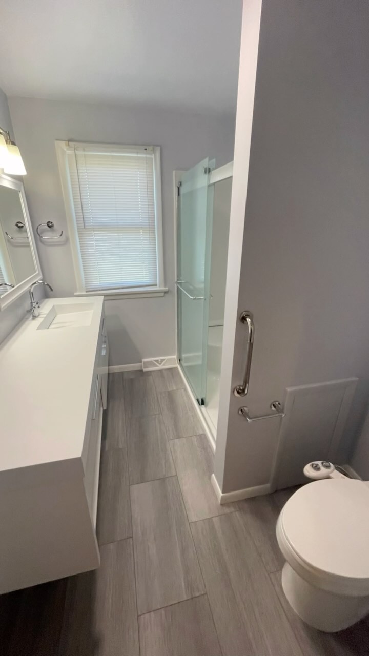 There’s something about a bathroom renovation!
#renovation #bathroomrenovation