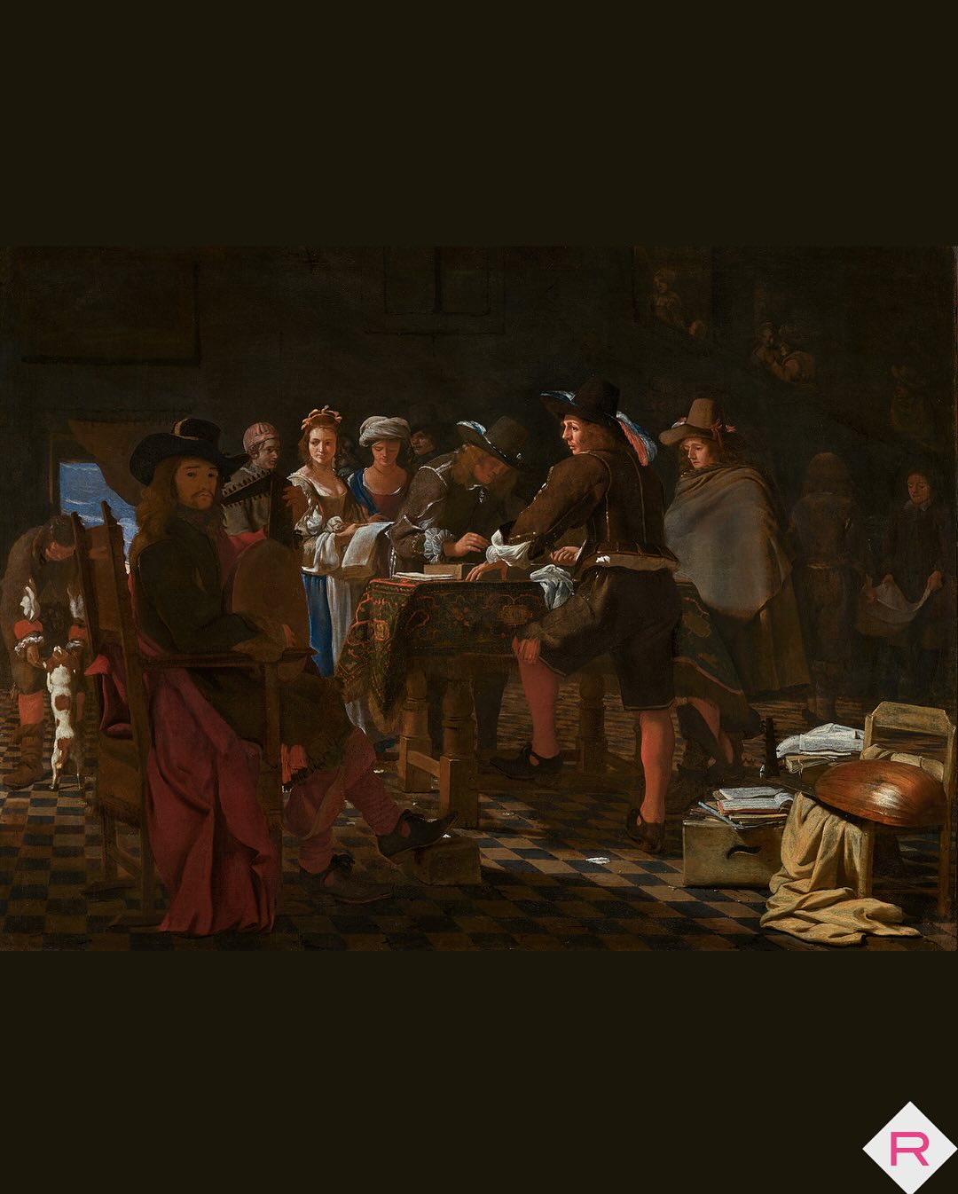 Michael Sweerts’ A Game of Backgammon - TEFAF Maastricht 2025
Studio Redivivus is proud to have conserved Michael Sweerts’ A Game of Backgammon (c. 1650-55), which is be presented at @tefaf Maastricht 2025.
The painting’s red ground layer, a hallmark of Sweerts’ Italian period, was intentionally exposed to enhance depth and luminosity. However, aged varnish, paint losses, and selective
abrasion had dulled its brilliance. Our conservation treatment carefully restored its balance, stabilizing fragile paint layers and refining its clarity with minimal, precise retouching.
Advanced technical analysis-including Infrared Reflectography, X-radiography, and Macro-XRF scanning provided new insights into Sweerts’ materials and technique, further enriching research on his work.
Studio Redivivus specializes in the conservation and restoration of fine art collections. If you are looking for expert treatment of your artwork or a professional consultation on collection care, visit our website at www.redivivus.l or reach out to us directly.
#TEFAF2025 #MichaelSweerts #OldMasters #ArtConservation #RedivivusStudio #PaintingRestoration #FineArtMarket #TEFAF