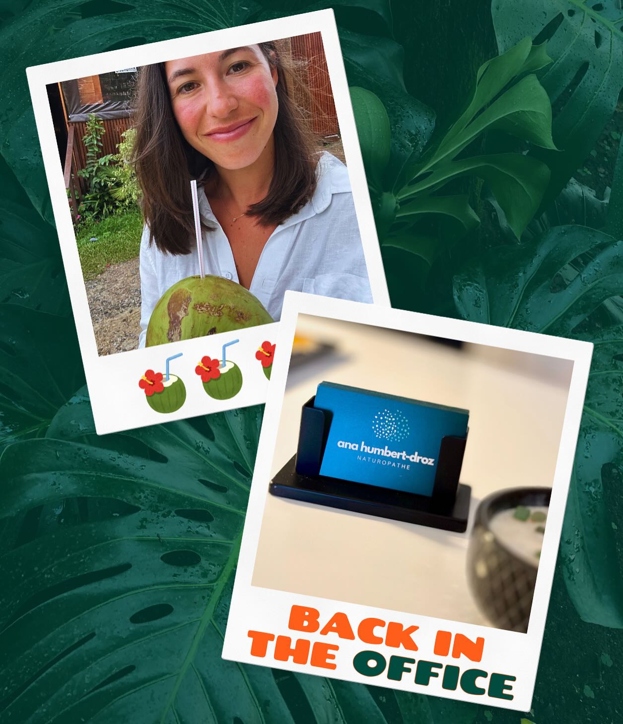 Après quelques semaines sous le soleil☀️ et un repos bien mérité 🌴, le cabinet rouvre ses portes ! 🌿✨ L’agenda est à nouveau ouvert pour vos consultations. Prenez soin de vous et réservez votre s