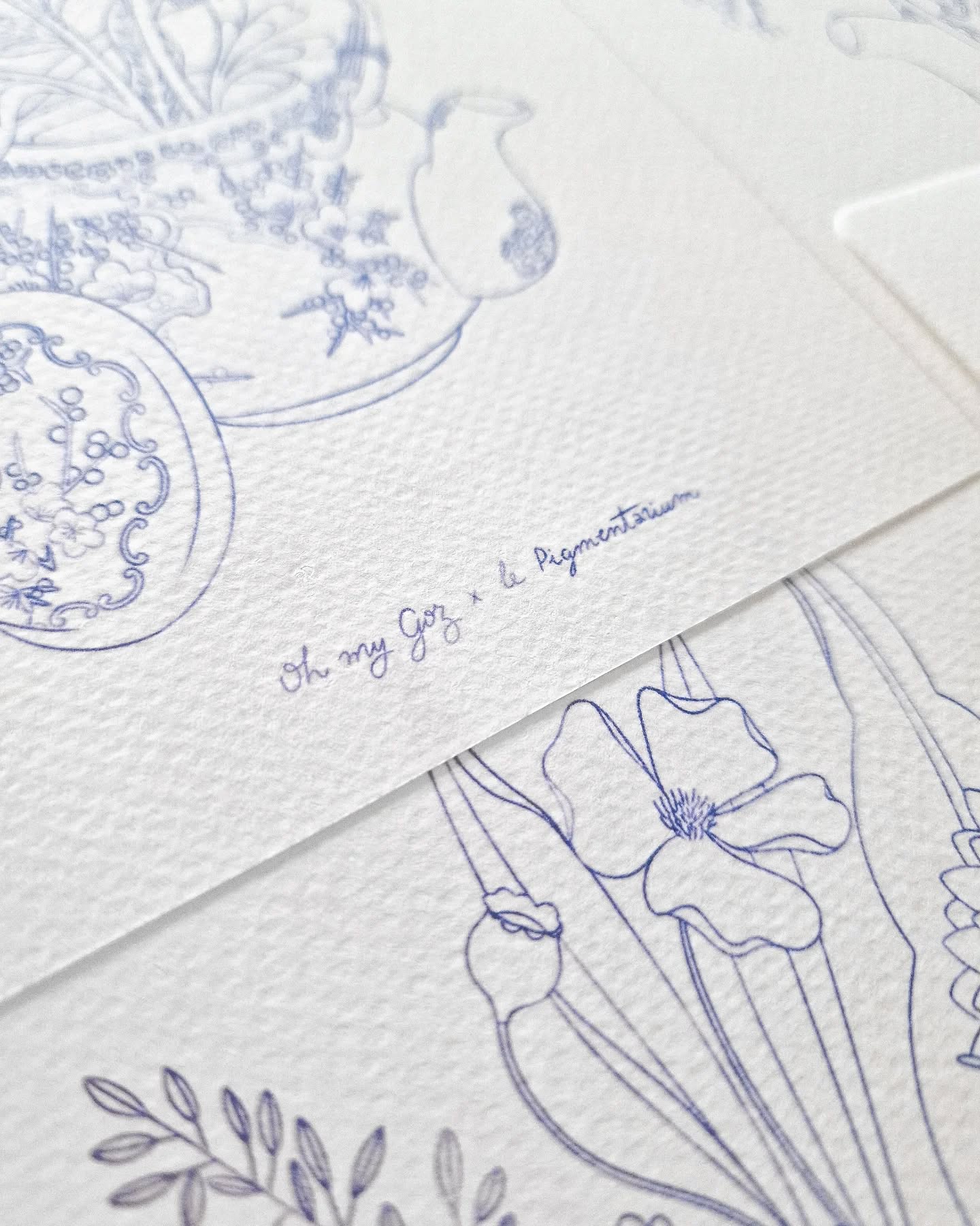 Ce soir dans l'infolettre ou vendredi soir sur le site, découvrez la Collab aquarelles et illustrations sur laquelle Amélie de @oh.my.goz et moi on bosse dans l'ombre depuis quelques semaines 👀
Qui d'autre que la queen du bleu pouvait bien venir enchanter les bleus de mars 💙
Des illustrations à peindre avec une sélection tout en délicatesse et en poésie, c'est ce qui vous attend, j'espère que vous êtes prêts ✨