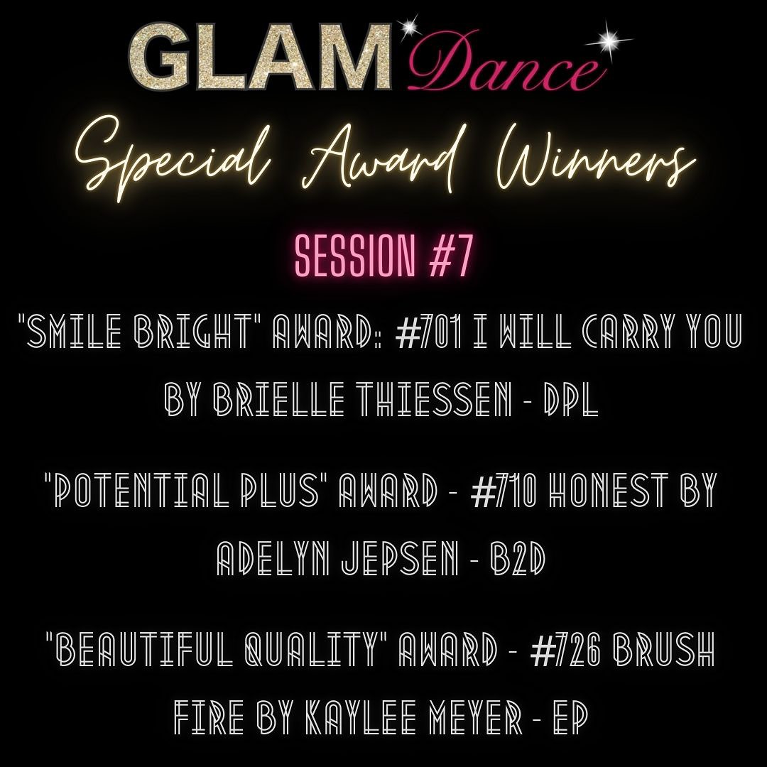 Day 2 Special Award Winners! ✨