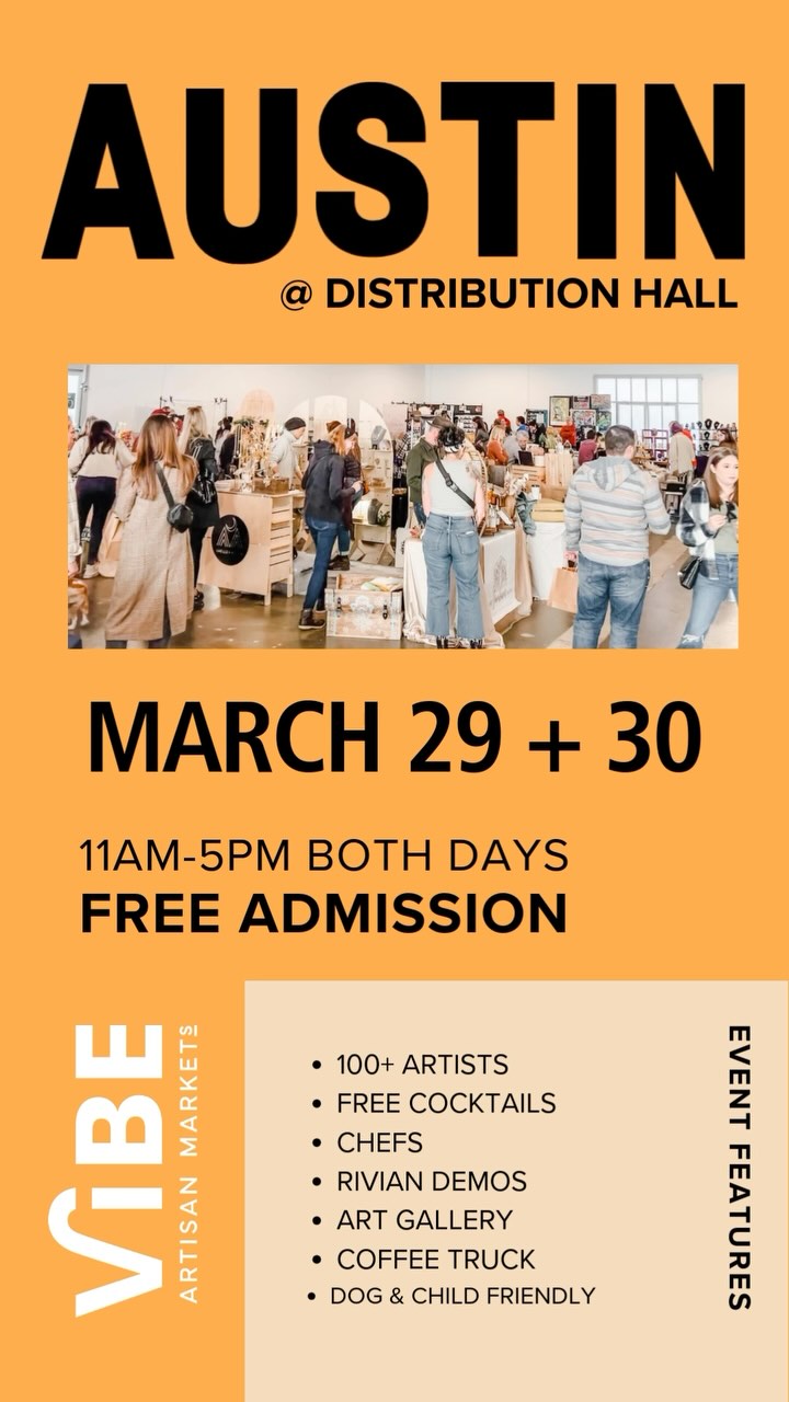 We will be at @distributionhall this weekend with @vibeartisanmarkets . ❤️
You can shop from 100+ wonderful and talented vendors with enjoyable music, food, and drinks.🎶
Our booth will have our most popular hand-woven Turkish towels, bathrobes, kimono models, and also our new season products ready for you. ☀️
I can’t wait to see you all. See you there.🌸
@vibeartisanmarkets
🗓️ March 29+30 | 11am - 5pm
📍 @distributionhall
#vibesartisanmarket #distributionhall #austinweekendactivities #austinartisanmarket
#austinlocalbusiness #gyspecialcollection #austintexas