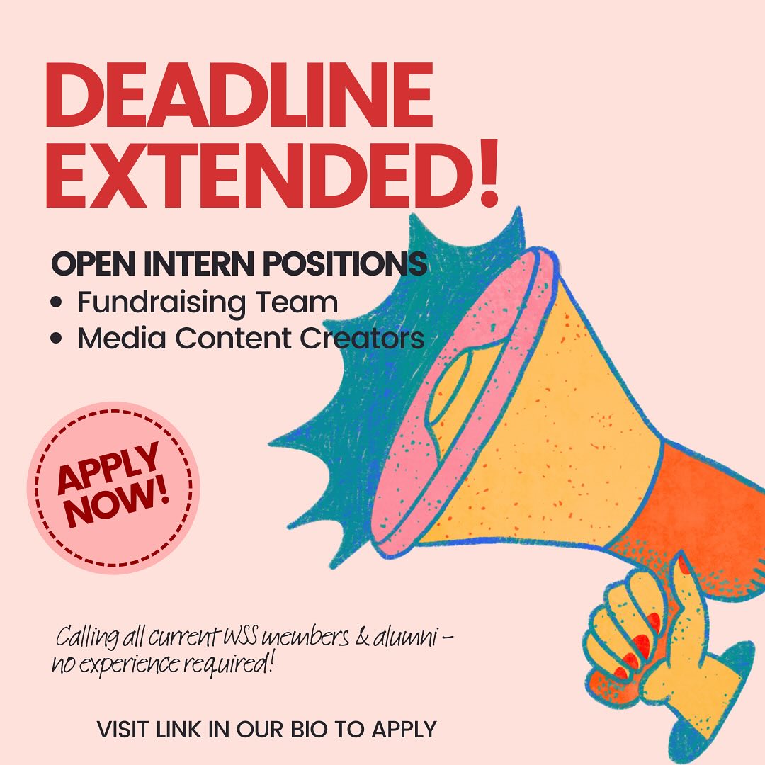 Curious about becoming more involved? This is your sign to do it at a national level with Women in Science Society Nationals! 👩🔬🫶 The deadline has been extended to join our team as a member of our Fundraising team or Content Creator! Thank you to everyone who has already submitted application materials, we will be reaching out soon.
Swipe to learn more about our open positions and find more details + applications through the link in our bio!