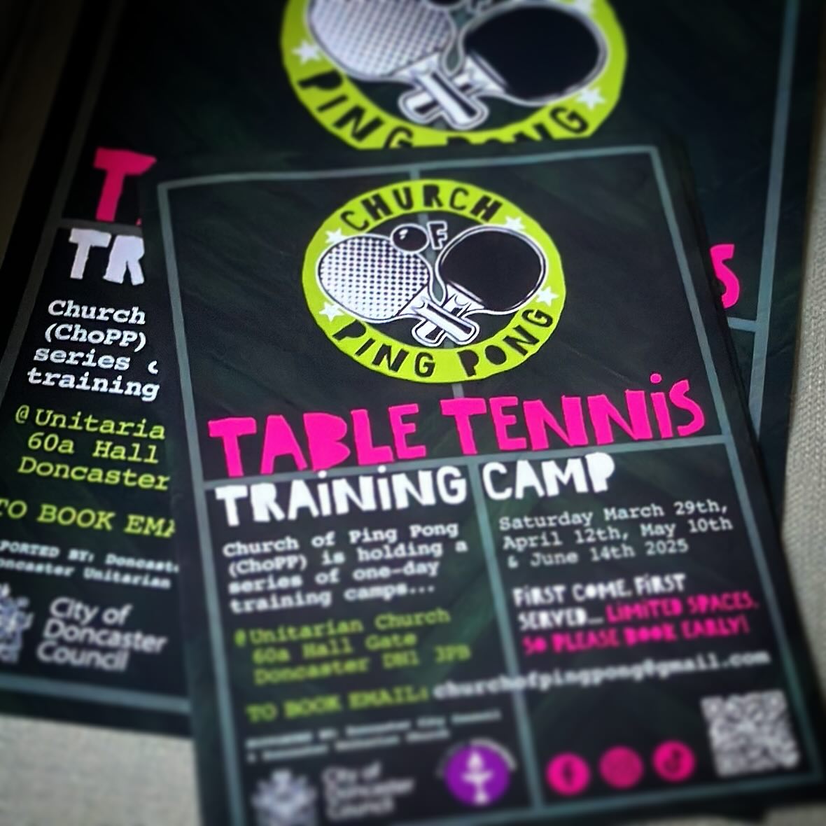 New branding for our local #tabletennis club