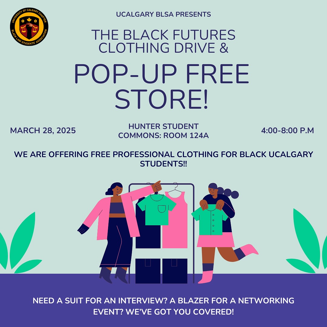 Are you a Black undergraduate student? Don’t let your wardrobe hold you back—join us at our clothing drive for free professional attire and step into your career with confidence!
In collaboration with @faskenlaw and @cablnational