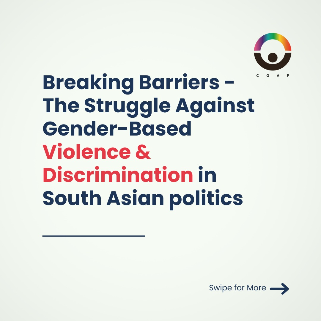 Women in South Asian politics face systemic barriers—from online harassment to institutional discrimination.
It's time to break these barriers and champion gender equality in leadership.
Let’s push for the change! ✊🏽
Post Credits:
Content: Emily Grönefeld
Design: Ewhomazino Glory
Caption: Siddhartha
Tags: Rakshita
Check out the specific statistics and detailed issues presented within the slides and read more in our Beijing+30 research brief!
Check out more on our website!
#BreakingBarriers #WomenInPolitics #SouthAsia #GenderEquality
#BreakingBarriers #Womeninpolitics #PoliticalJustice #WomenLeadership #RepresentationMatters #Beijing30 #SouthAsia #GenderEquality
@UN_Women @UNHumanRights @AsiaFoundation @AccessNow