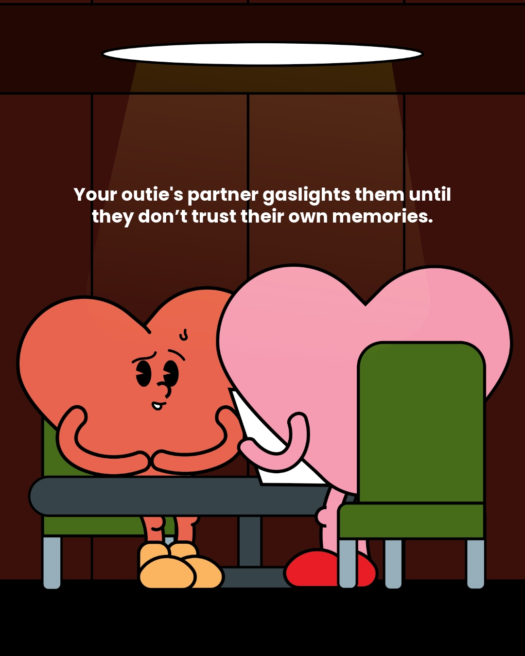 If hearing someone else describe your relationship scares you, that's not love. You deserve to feel safe, respected, and valued—because YOU MATTER!
(resources in bio)
#relationships #thatsnotlove #severance #youroutie #abuse #abuseresources #youmatter #loveisrespect #respect #relationships #love #abuse #datingviolence #domesticviolence #coercivecontrol #narcissism #narcissisticabuse #healthyrelationships #unhealthyrelationships #abuseresources #thereishelp #boundaries #consent #sexualcoercion #lovebombing #emotionalabuse