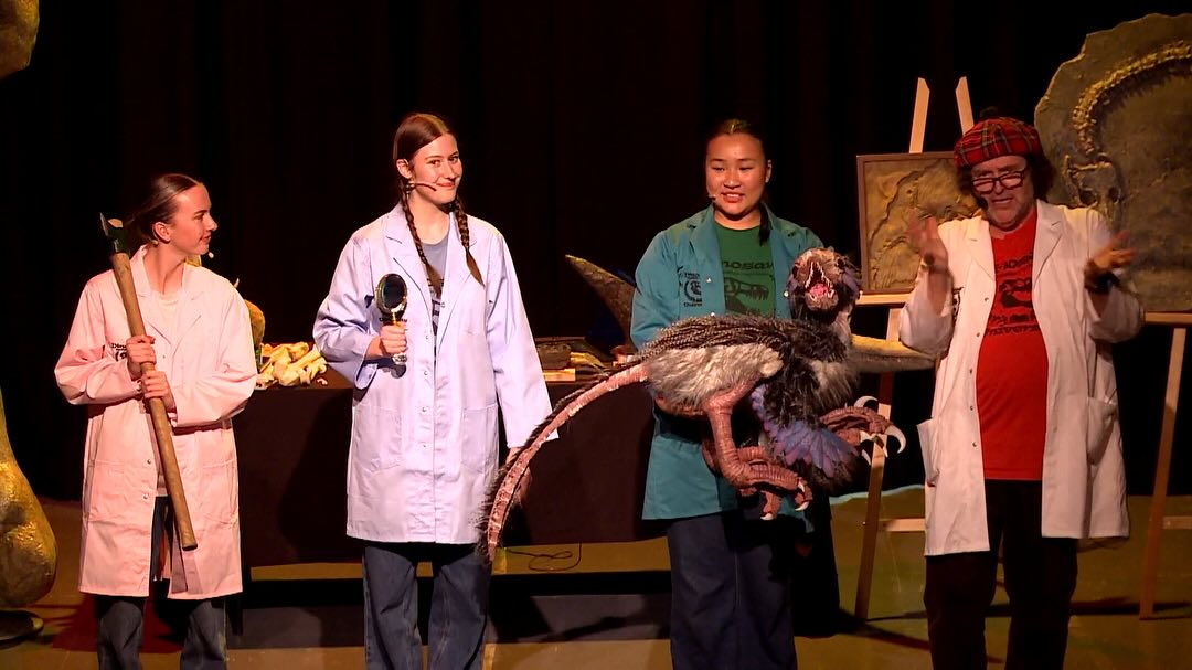 Professor Flint was back in the Limestone Coast recently and this time he brought the band āThe Ammonitesā with him! With a series of Adelaide Fringe shows in Naracoorte, Robe and Bordertown we also Live Streamed one to all of the Fringers at home!