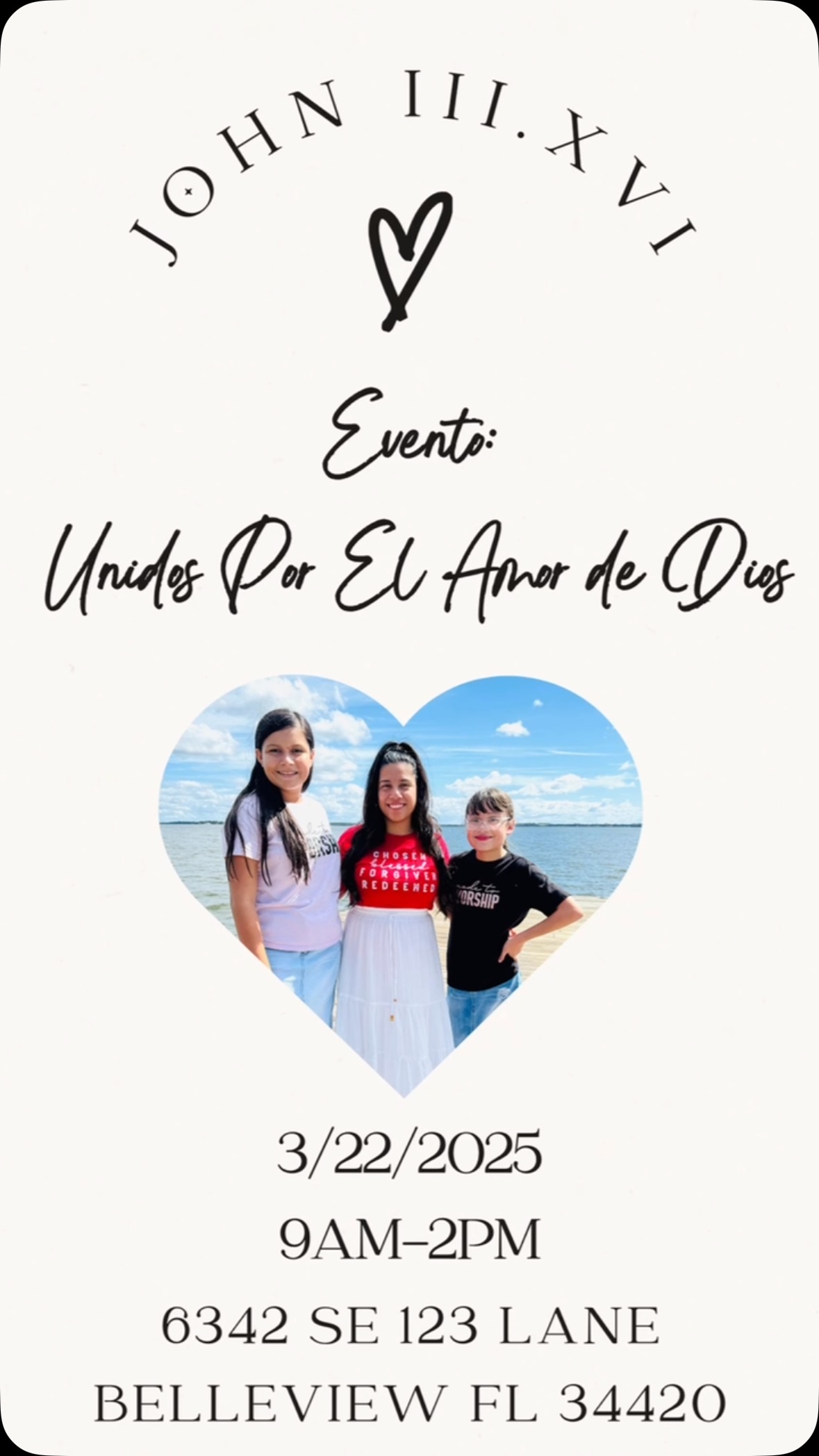 📣🚨🔔 Estaremos haciendo el primer vendor event de este año 2025 este sábado en Belleview, FL! ven apoyarnos! Abran más vendors, palabra de Dios,mobile mamografias, y más un evento que no puedes faltar! ♥️🙌
📣🚨🔔 We’ll be hosting our first vendor event of 2025 this Saturday in Belleview, FL! Come support us! Other vendors will also be there, preaching of the good news, mobile mammograms, and more! An event you can’t miss! ♥️🙌