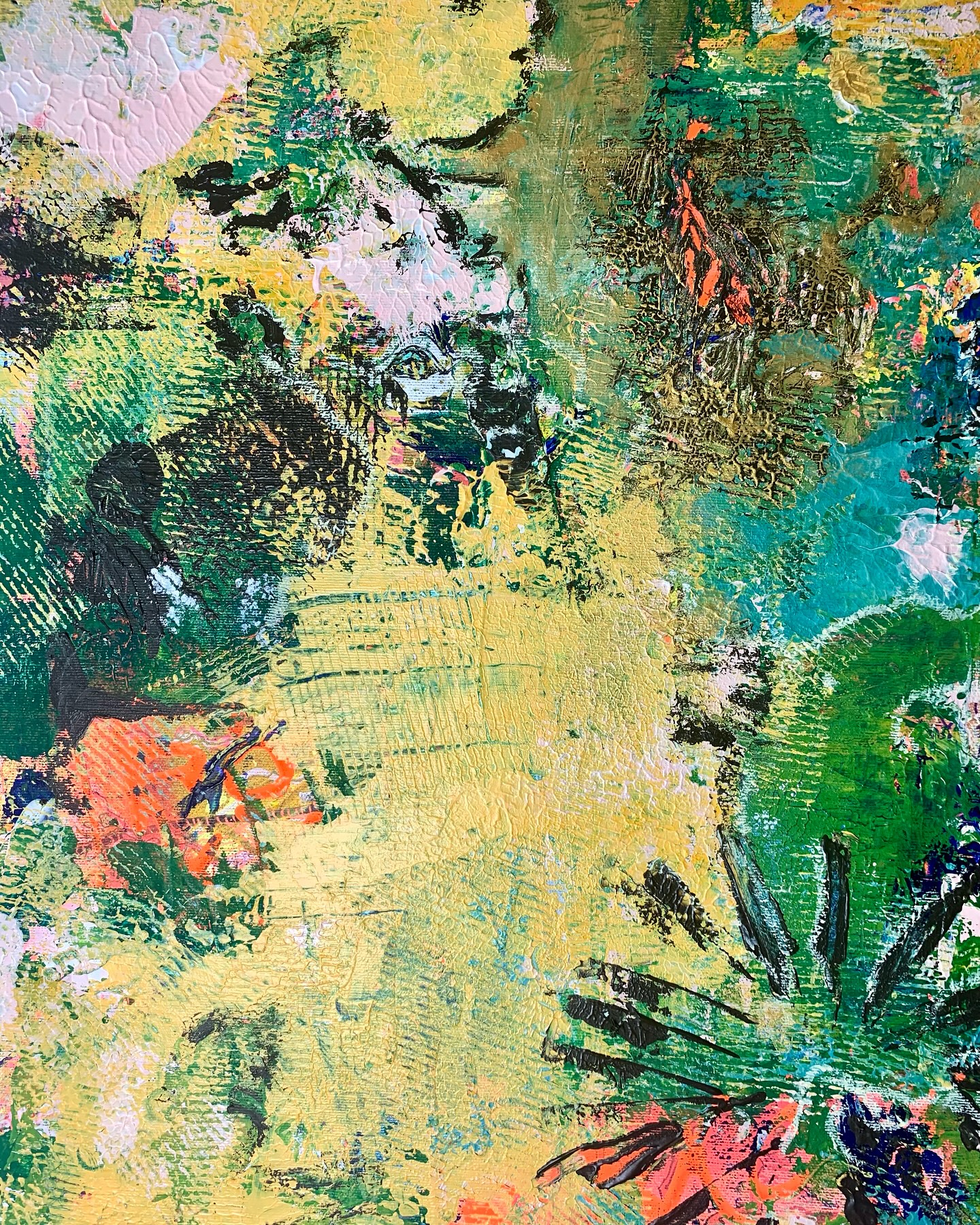 Experimenting with new colors, more differentiation and bolder shape … early stages … and fun!