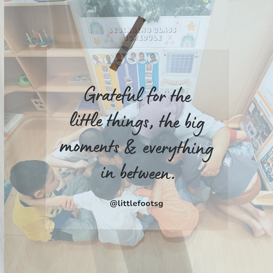 Feel-Good Friday: A Teacher’s Hug Means the World!
“The best teachers don’t just teach, they touch hearts forever.”
As we wrap up the week, let’s celebrate the teachers who go beyond the classroom—offering kindness, encouragement, and a safe space for every child to grow. A simple hug can mean support, comfort, and the confidence to keep trying.
Tag a teacher who’s made a lasting impact! 👇💬
#feelgoodfriday #teachersmakeadifference #learningwithlove #hugsthatheal #littlefootsg