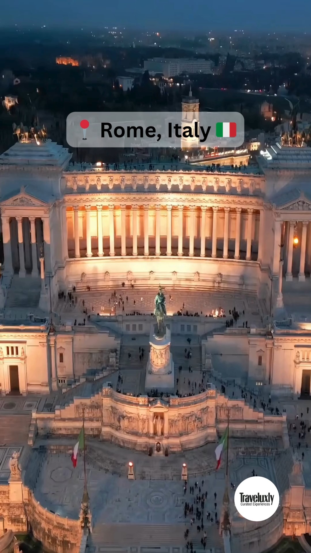 ✨ Rome - The Eternal City 🇮🇹
Steeped in history and vibrant culture, Rome effortlessly blends the grandeur of the Colosseum, the charm of the Renaissance, and the romance of hidden cobblestone streets. It's a place where history breathes at every corner.
Ready to explore the heart of Italy? Discover the magic of Rome with Traveluxly! 🌍✨
📍 Rome, Italy 🇮🇹
📍 Follow @traveluxly for more dreamy destinations & luxury escapes ✨🌏
#Rome #ItalyTravel #EternalCity #Colosseum #LuxuryTravel #TravelInspiration #Traveluxly