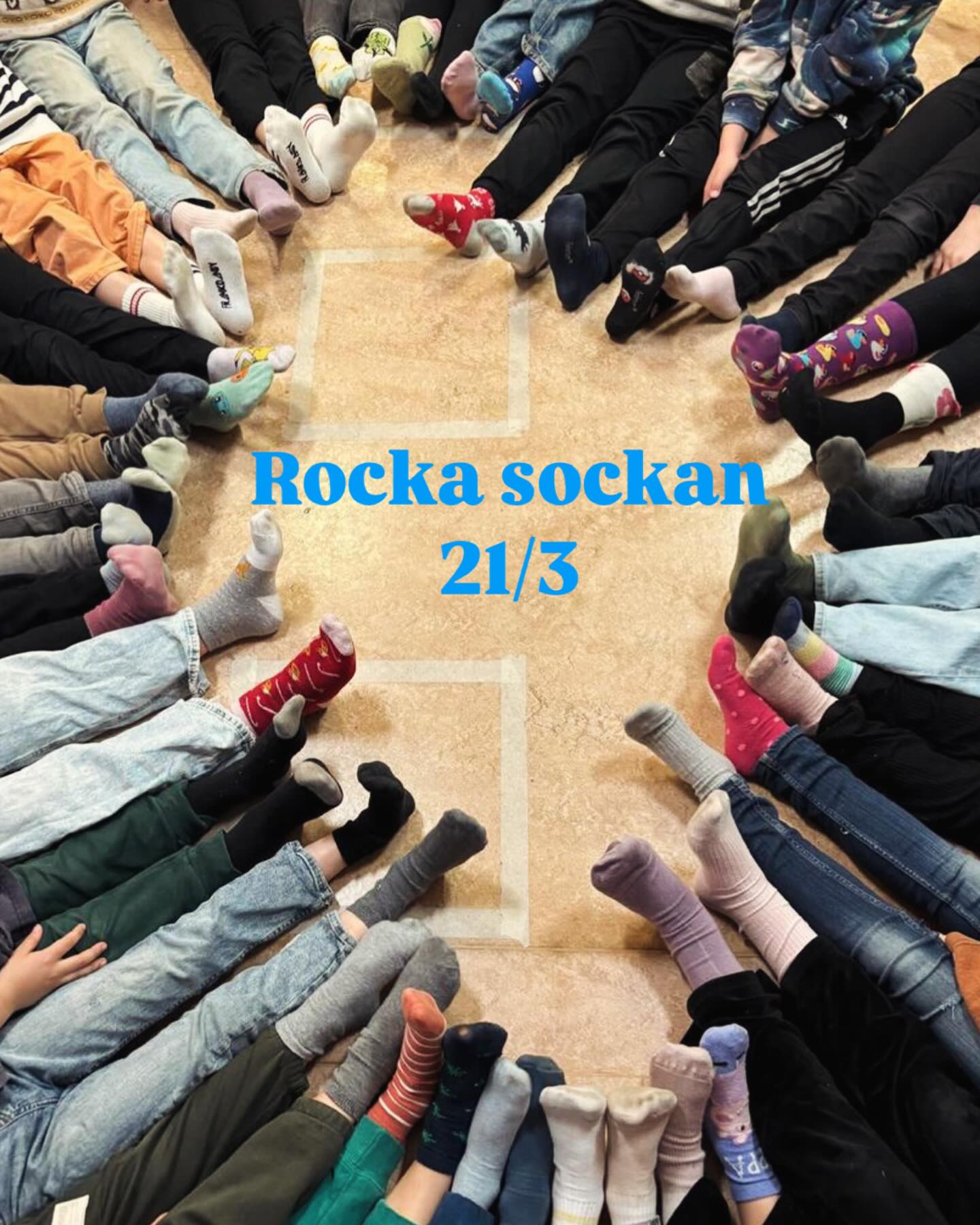Vi rockar sockarna för allas lika värde!
Olika är bra!! Alla är bra!!