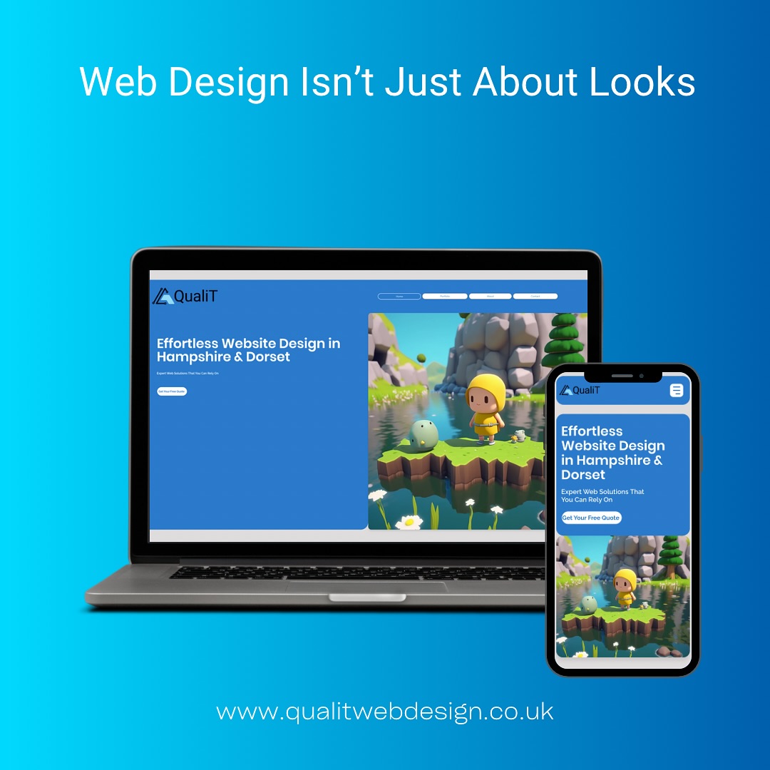 ✨ A clean design is just the start.
Great websites guide users effortlessly, from landing to action. Design, hierarchy, spacing, flow... it all matters.
→ Are users scrolling with ease, or bouncing in 3 seconds?
QualiT Web design Hampshire #dorset #businessgrowth