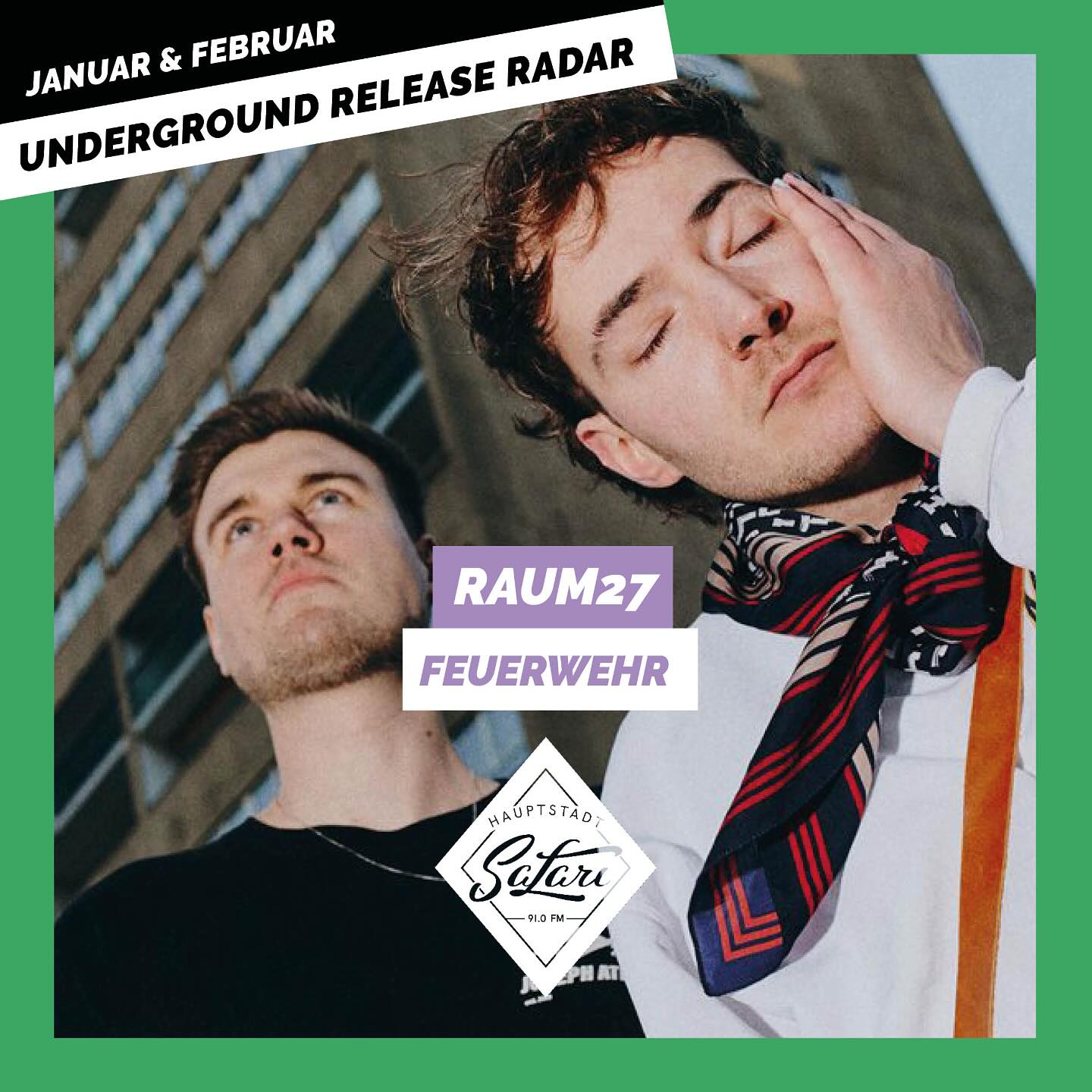 ◾️RAUM27, bestehend aus Sänger Tristan und Multi-Instrumentalist Mathis.
◾️Die Texte von Raum27 spiegeln die Herausforderungen einer Generation wider, die nicht nur mit persönlichen Sorgen und Ängsten konfrontiert ist, sondern auch mit steigendem psychischem Druck, Klima-Problemen und der ständigen Konfrontation mit dem vermeintlich „perfekten Leben“ auf Social-Media-Plattformen.
👉 Jetzt den ganzen Underground Release Radar auf Spotify hören! Link in der Bio 🎧