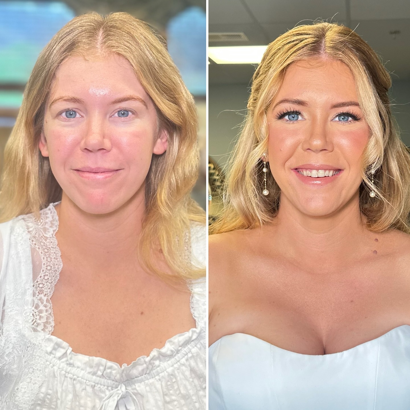 How stunning is this transformation created by Brittanie and Madison 🤍 We are ready for wedding season to begin, who else is ready for spring 🌸
•
Artist Brittanie
Stylist Madison