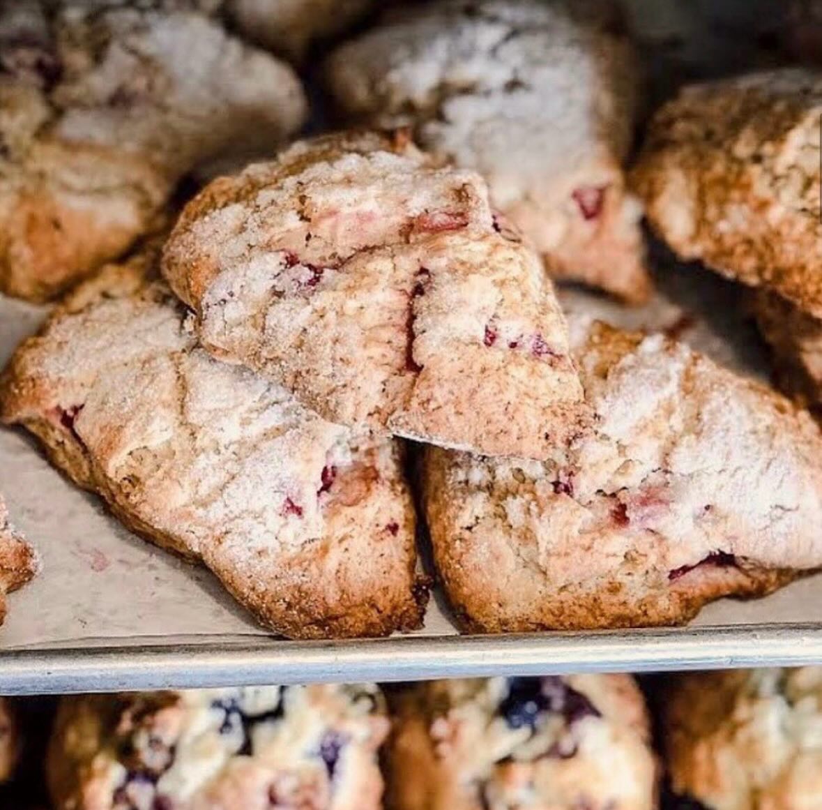 Spring is here and our strawberry scones are back! Celebrate the first day of spring with a treat! 🍓
#cayucos #cayucosbakery #firstdayofspring #smalltown #supportlical #cayucoscalifornia #centralcoastca #hwy1east #805foodie #slolife #slofoodies