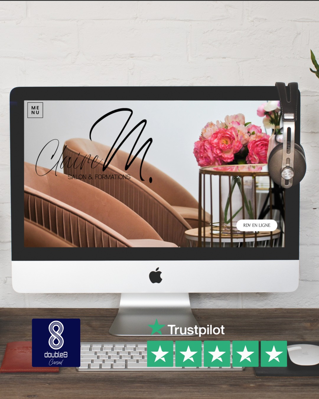 Salon ClaireM, le salon de coiffure 100% féminin pour les soins profonds et innovants, une référence sur Bordeaux et sa région, nous a confié la création de son site internet, sa communication et son webmastering.
Nous connaissons bien Claire, nous avions précédemment refondu son identité visuelle et c’est un plaisir de l’aider dans ses projets du quotidien et la concrétisation de son concept qui marche du feu de Dieu !
Merci à elle pour son envie d’aller de l’avant malgré les petits tracas, n’hésitez pas à donner votre feedback sur son site, nous l’avons créé avec une génération d’outils pour être à la fois moderne, chic et tendance, le triplé gagnant du moment et pour longtemps !
#double8_conseil #tpe #microentrepreneur #pme #microentreprise #conseil #conseils #conseilsmarketing #conseilsmarketingdigital # #bienveillante #conseilenimage #conseilmarketing #webdesigner #webdesign #webdevelopment #webdesignagency #wixpartner #wixpartners #double8_conseil #followme #frenchmagician