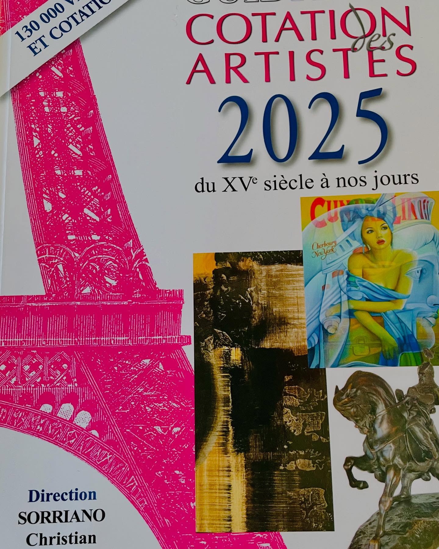 🚀 Mon art entre dans une nouvelle dimension ! 🚀
C’est avec fierté que j’annonce que mes œuvres sont désormais cotées au Guid’Arts 2025, la référence incontournable du marché de l’art. 📖✨
Être coté, c’est plus qu’une reconnaissance : c’est l’assurance pour les collectionneurs et investisseurs de la valeur de mes créations, aujourd’hui et pour l’avenir.
🎨 Pourquoi investir dans l’art ?
✔️ Une valeur tangible et intemporelle
✔️ Un marché en pleine expansion
✔️ Un moyen unique d’exprimer son identité et son goût
Mes œuvres sont disponibles pour acquisition et exposition. Envie d’ajouter une touche artistique forte et inspirante à votre collection ? Contactez-moi en message privé ou par e-mail 📩
🔗 Découvrez mon univers artistique et faisons de l’art un investissement d’émotion et de valeur !
#ArtInvestment #FineArt #GuidArts #ArtMarket #ContemporaryArt #Collectors #InvestInArt #ArtLovers #ArtForSale #InternationalArt #ArtCotation
🚀 My art enters a new dimension! 🚀
I am proud to announce that my works are now listed on the Guid’Arts 2025, the essential reference in the art market. 📖✨
Being listed is more than a recognition: it is the assurance for collectors and investors of the value of my creations, today and for the future.
🎨 Why invest in art?
✔️ A tangible and timeless value
✔️ A rapidly expanding market
✔️ A unique way to express your identity and taste
My works are available for acquisition and exhibition. Want to add a strong and inspiring artistic touch to your collection? Contact me in private message or by email 📩
🔗 Discover my artistic universe and make art an investment of emotion and value!
#ArtInvestment #FineArt #GuidArts #ArtMarket #ContemporaryArt #Collectors #InvestInArt #ArtLovers #ArtForSale #InternationalArt #ArtCotation