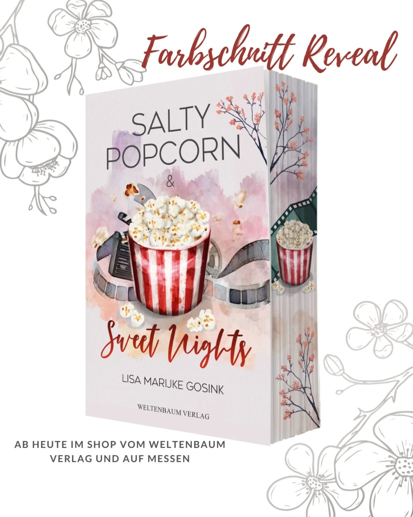 Nobody asked for it, but here it is anyway. 🍿🎨
Popcorn hat einen Farbschnitt bekommen. 1,5 Jahre nach der Veröffentlichung hat sich der @weltenbaumverlag hingesetzt und diese Schönheit gezaubert.
Fühle mich, als hätte ich diesen März das Leben durchgespielt. Fehlt eigentlich nur noch die Netflix Verfilmung. (Gut, dass hier niemand delulu ist.)
Ab heute bekommt ihr Popcorn also mit Farbschnitt, wenn ihr auf Messen vorbeikommt oder im Shop vom Verlag selbst bestellt!
Achtung!!! Im Buchhandel oder Amazon fliegt auch noch Auflage Nummer 1 rum, solltet ihr da bestellen, ist es äußerst unsicher, dass ihr den Farbschnitt bekommt!!
Also, kommt in Leipzig vorbei und eventuell rede ich sogar mit euch und starre nicht nur meinen Farbschnitt an. (Chance liegt aktuell bei 50/50)
Wenn Hermes mitspielt habe ich den Farbschnitt auch heute Nachmittag in meinen Dreckspfoten. Wäre ja ganz nett, nachdem ich bei der ersten Auflage die letzte war, die die Bücher erhalten hat.
Dann spame ich euch also auf allen Kanälen damit voll. Lieben wir.
Wir sehen uns in Leipzig. 🥰🥰
#bookishlove #bookfair #bookstagramgermany #bücherwurm #farbschnittbücher #farbschnitt #romance #liebesroman #saltypopcornandsweetnights #weltenbaumverlag #autorin #autorenleben #lbm