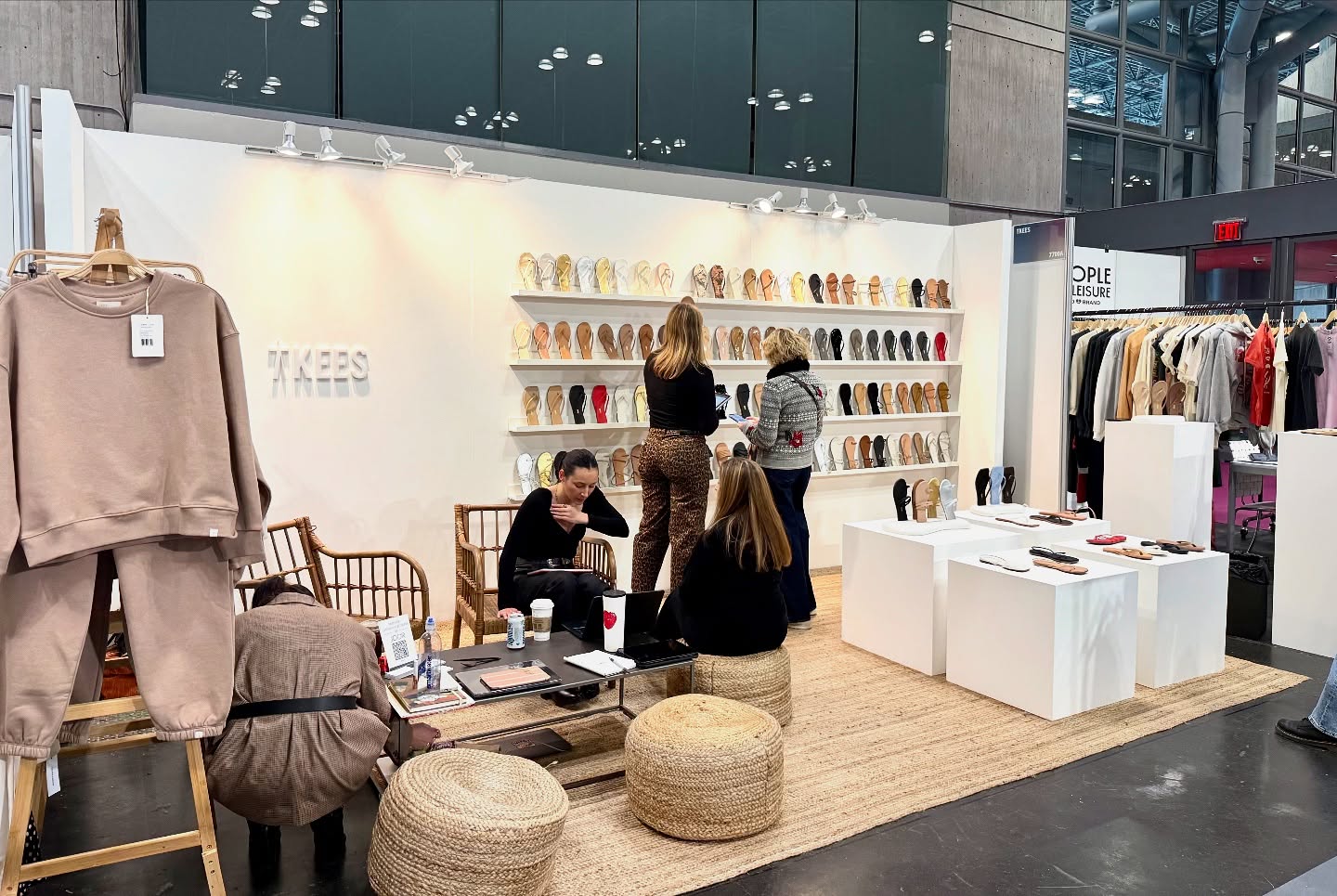 Custom Exhibit Design and Setup by MK Displays @coterie_show @tkees @tkees_tr