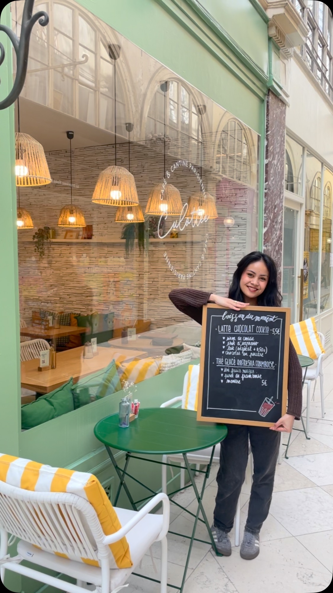 Découvrez les boissons gourmandes du moment 🌻💙
💙 Culottée - Boétie - Paris 8
💚 Culottée - Panoramas - Paris 2
💛 Culottée - Opéra - Paris 2
🍪 Coffee shop, breakfast, brunch & lunch
🗓️ Du lundi au dimanche, réservations sur www.culotteecafé.fr
#culotteecafe #brunchparis #coffeeshopparis #homemade #coffee #pariseats