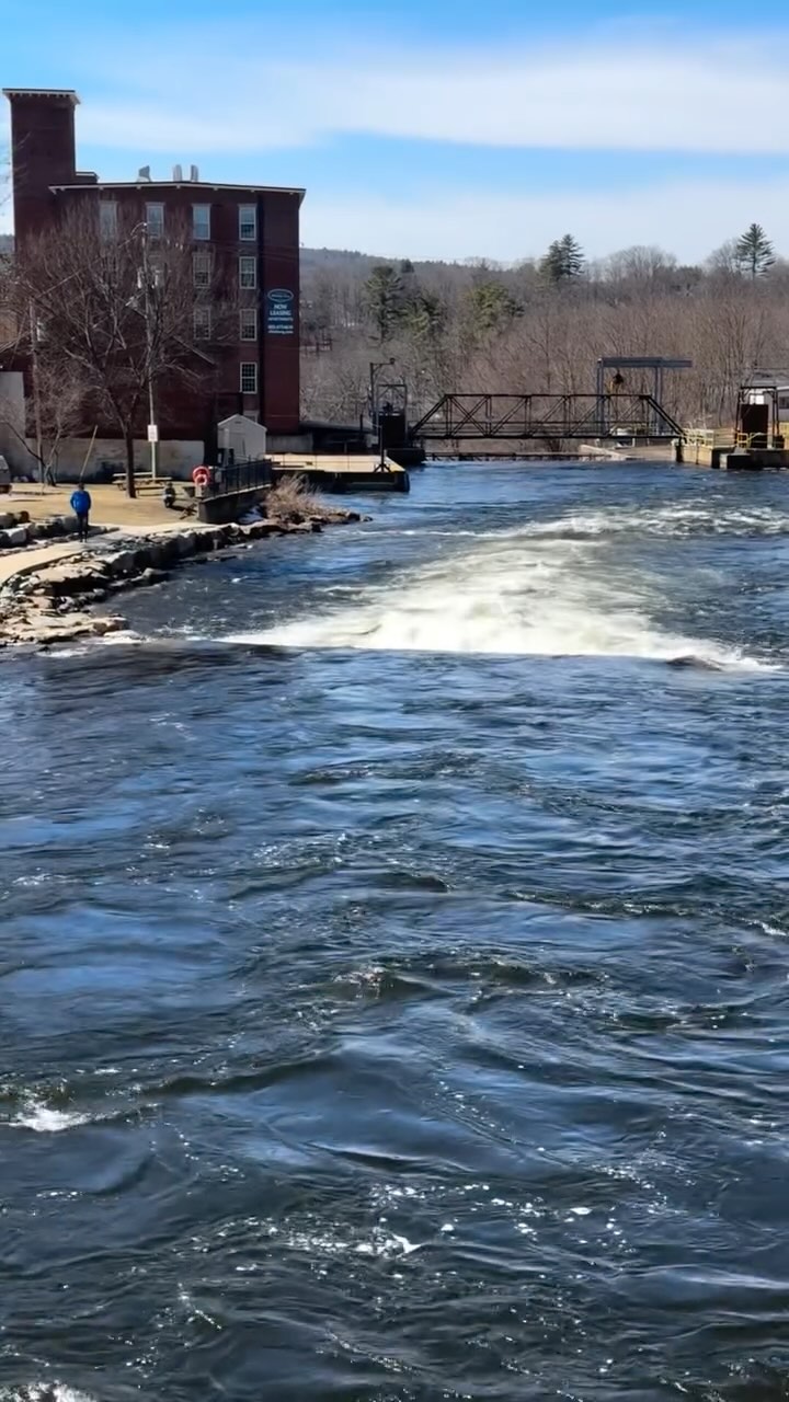 The sun has been reminding us that Spring is actually here despite the snow we received on Monday!!!! What activities excite you most about the Spring? What new things might you try out this season?
Mill City Park is an outdoor space along the banks of and within the Winnipesaukee River for everyone to enjoy in their own way. Some of our favorite activities are hiking, paddling, fishing, bird watching, boogie boarding, and finding a peaceful moment to simply sit by the river. However you choose to get outside, we hope you make time to get some fresh air and sunshine while enjoying nature.