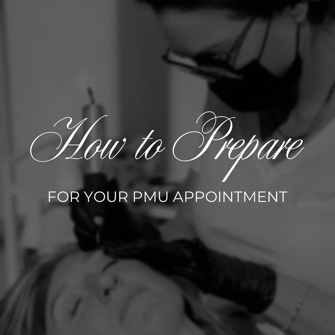 🤍 THINGS TO AVOID PRIOR TO PERMANENT MAKEUP 🤍