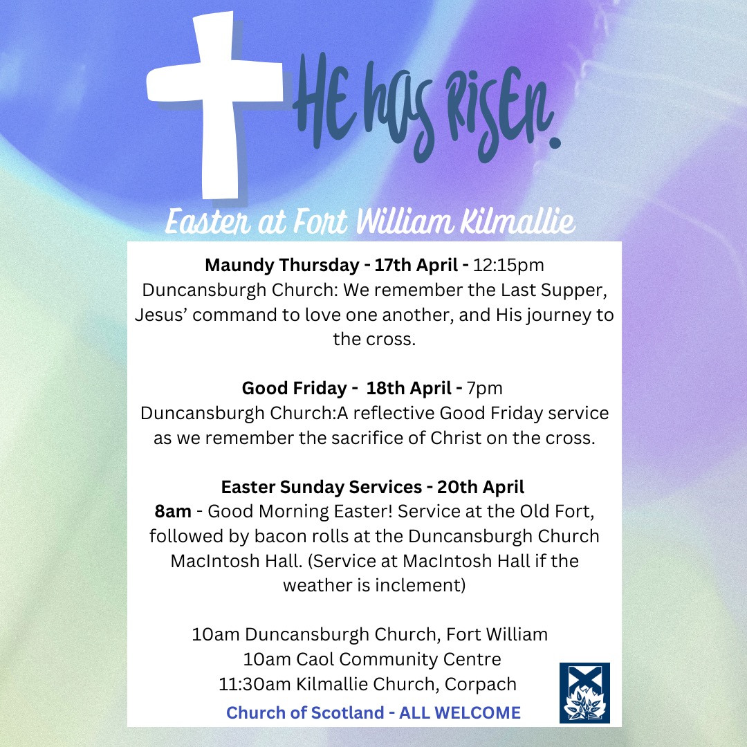 We welcome you this Easter (and always) - just as you are. Yes - you! 😀 Ragamuffins welcome!