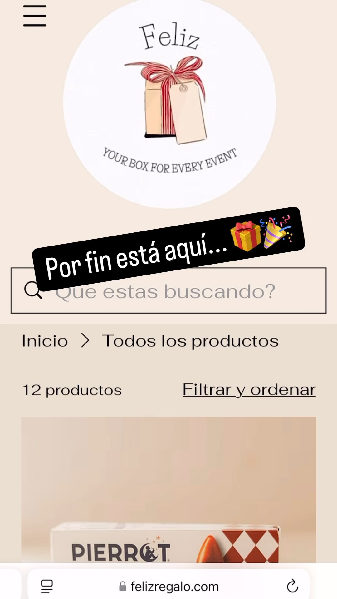 Gran noticia! 🎉 Feliz ya tiene su página web!! Descubre nuestros cofres regalo llenos de sorpresas traídas de Francia. Un regalo, una emoción 💝
✨ Entra ahora en https://www.felizregalo.com
#cajaderegalo #regalosconencanto #ConceptStore #madridshopping #HechoEnFrancia #luxurygift #cajasorpresa #regalo #madrid #paris #angelinaparis #epicerie #cajaspersonalizadas🎀🎁💐 #cajaspersonalizadas #cajasderegalo @feliz_cajas_de_regalo #regalodecumpleaños #regalopersonalizado