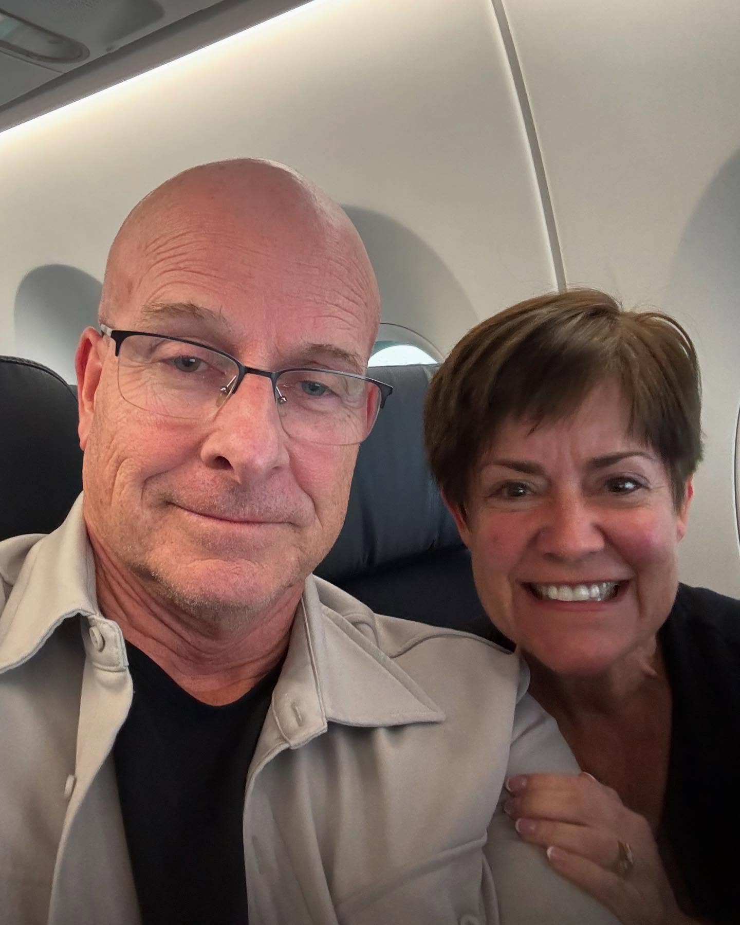 On the day plane to Paris. Then Kenya. Flight was canceled yesterday to Amsterdam so new route. Once we land total travel time will be 50 hours. Usually it is 26 hours. Next time we are driving!