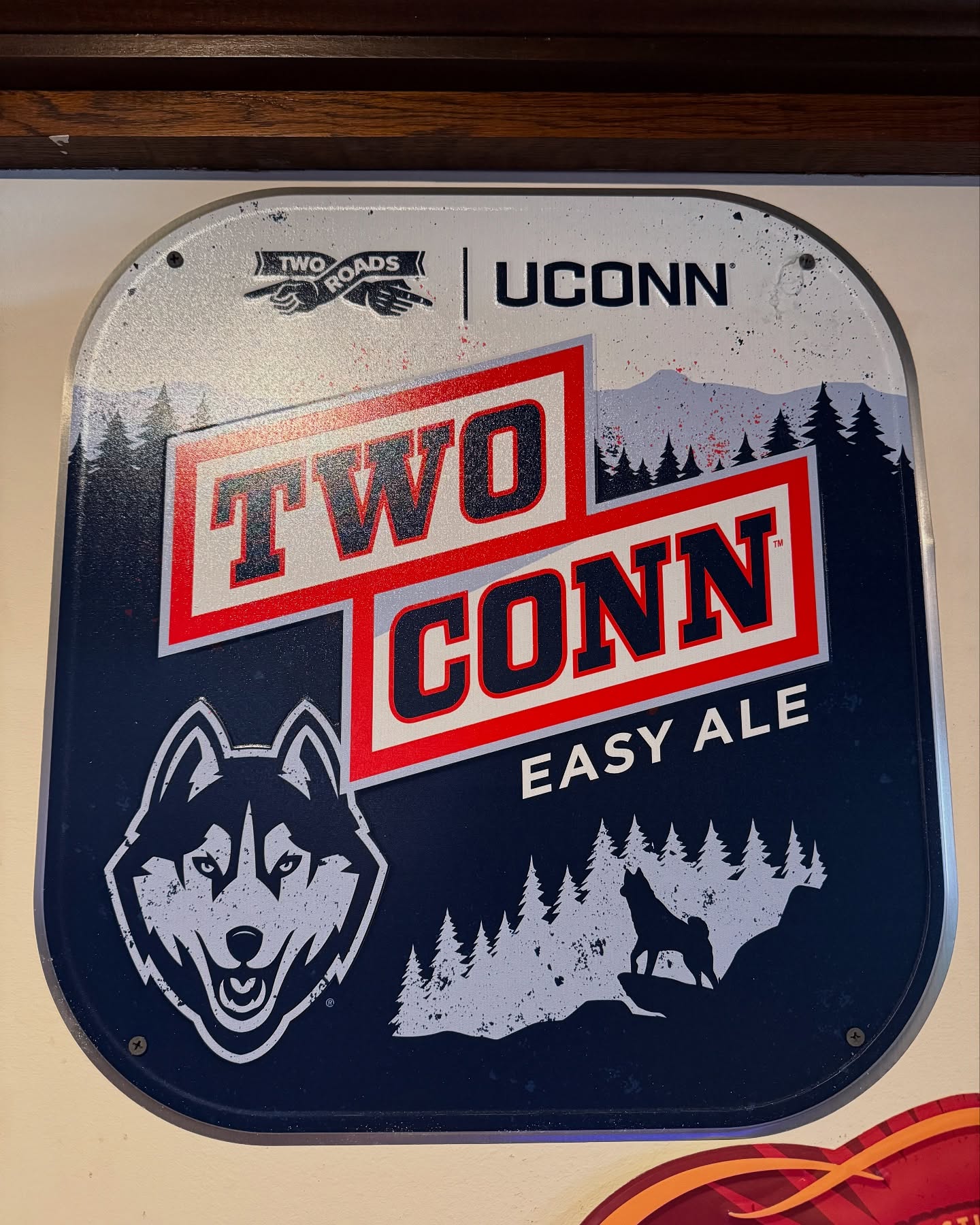 Tomorrow we kick off March madness 🏀 with @tworoadsbrewing tap take over + keep the pint night! Starting at 6pm we’ll have 4 Two Roads brewing drafts on! Get a free Two Conn pint glass with purchase of Two Conn draft! (1 per customer) There will also be giveaways throughout the night! #uconn #marchmadness #taptakeover