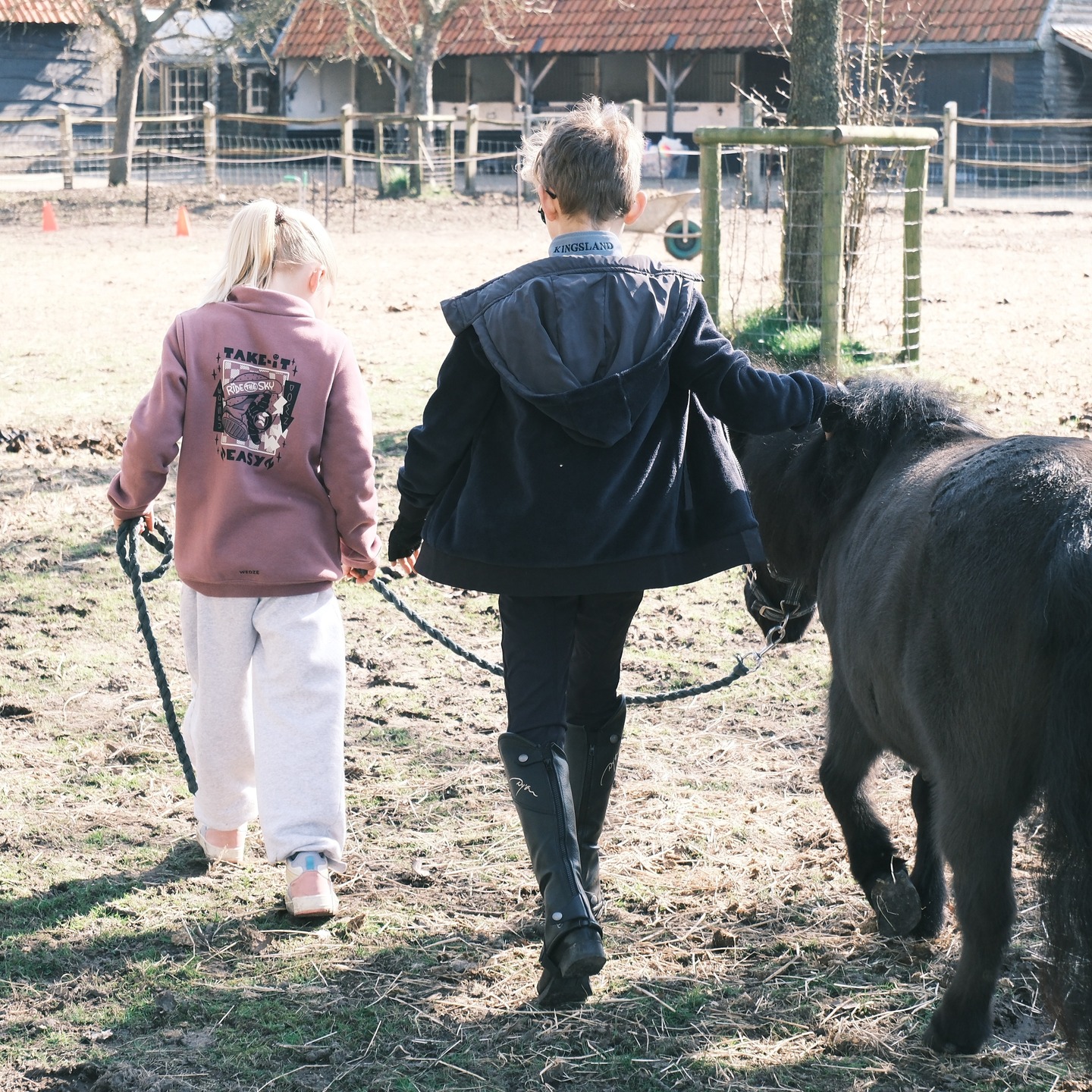 🐴 Samenwerken als een team – met hulp van paarden! 👬💬
Wist je dat paarden geweldige co-coaches zijn?
Tijdens de groepssessies ontdekken kinderen hoe je samen echt verder komt.
✨ Niet door je zin door te drijven…
maar door elkaar te vertrouwen, luisteren, duidelijke afspraken te maken én samen te werken.
Alleen dan volgt het paard.
Wat kinderen leren:
🤝 Luisteren & overleggen
🧠 Rollen verdelen
💬 Grenzen aangeven
💪 Conflicten oplossen
🎉 Successen samen vieren
En dat alles op een speelse, natuurlijke manier. Laarzen aan en ervaren - met een paard aan je zijde. 🐎
#paardencoaching #samenwerken #kindontwikkeling #paardenkracht #coachingvoorkinderen #natuurlijkleren #coachingmetpaarden #mbequitalents #paarden #horses#horsereflectedcoach #horsereflectedcoaching